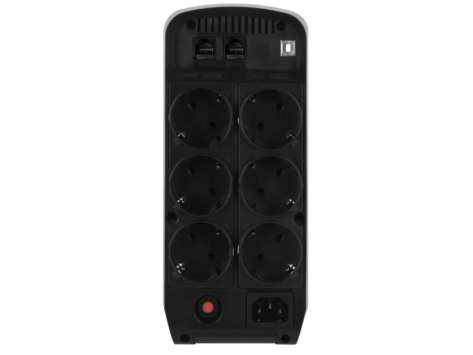 CyberPower PFC Sinewave Series CP550EPFCLCD - UPS - AC 230 V - 330 Watt - 550 VA - 7 At - USB - output-stikforbindelser: 6