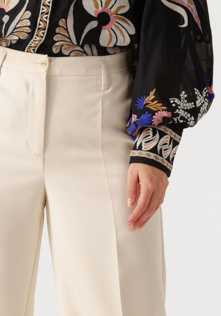 witte summum pantalon trousers wide leg foam uni