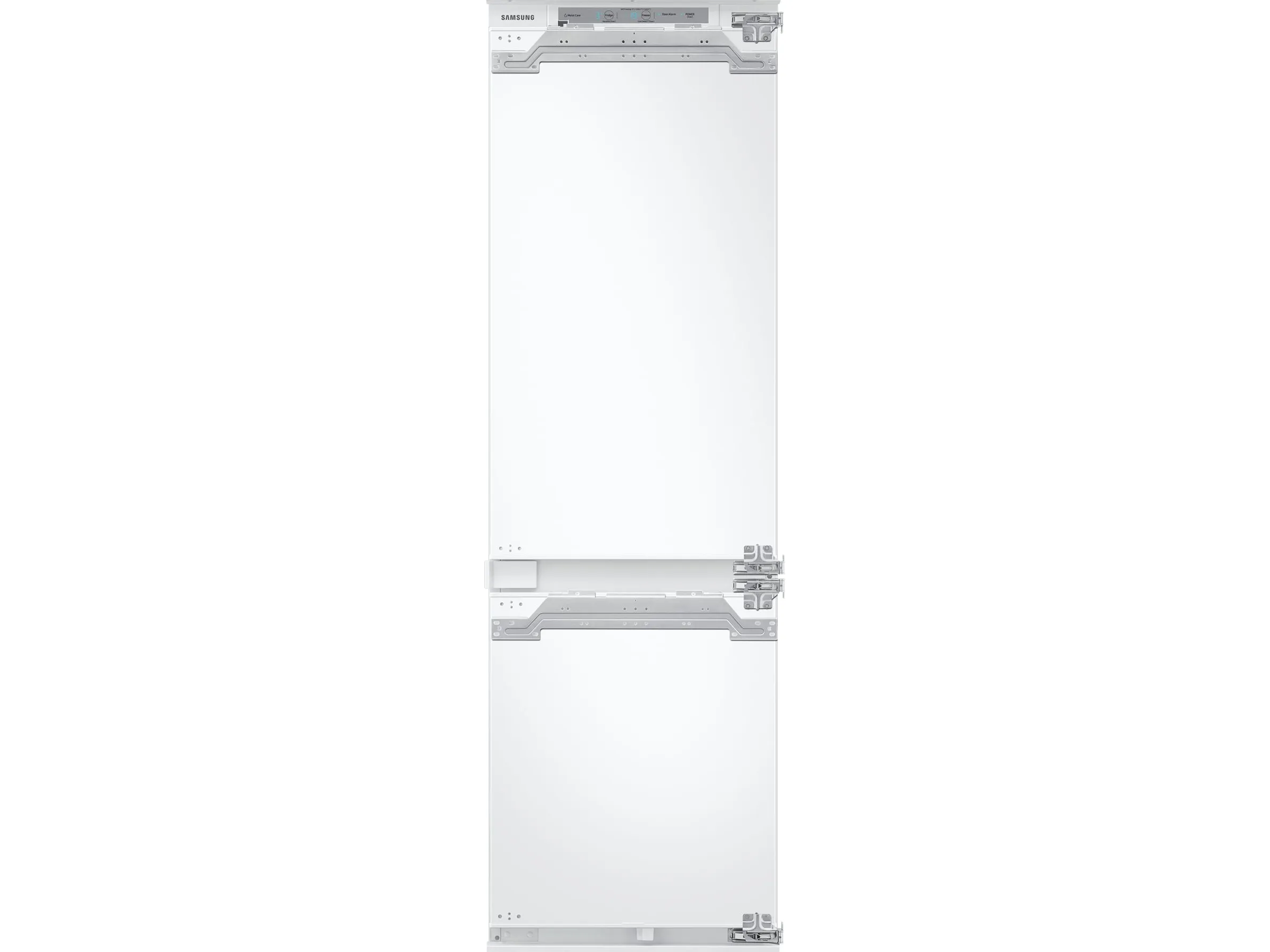 Samsung BRB30705EWW - Køleskab/fryser - bund-fryser - til indbygning - niche - bredde: 55.5 cm - dybde: 56 cm - højde: 193.8 cm - 298 liter - Klasse E - almindelig hvid
