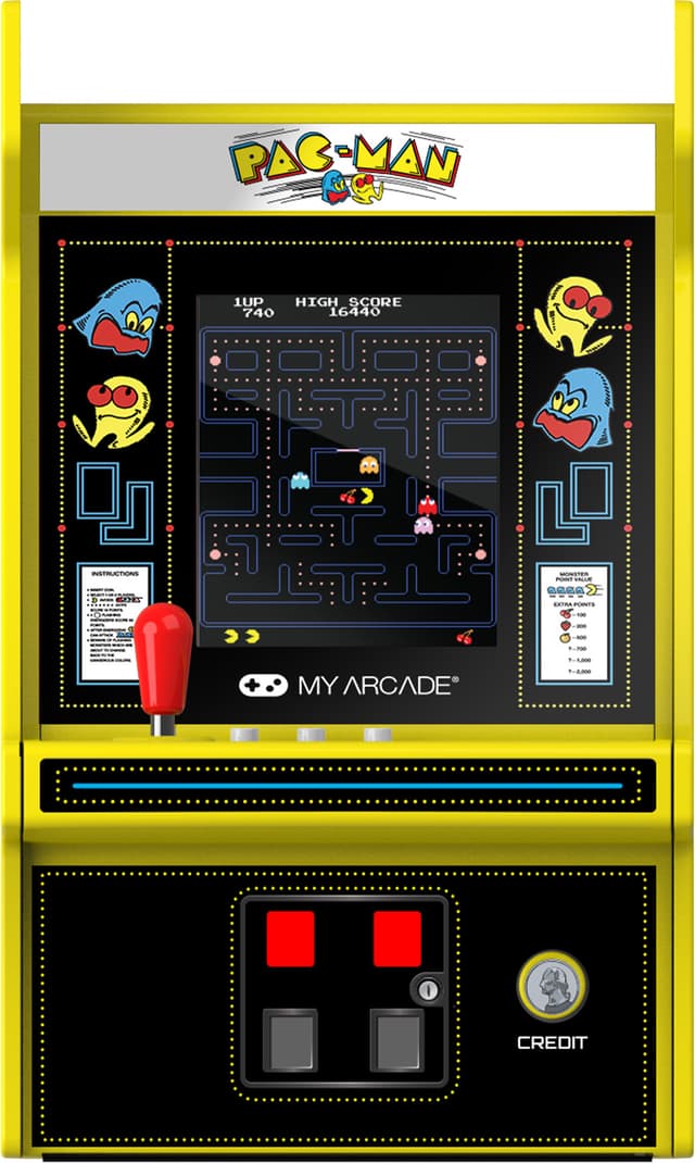 My Arcade Micro Player Pro 6,7” Pac-Man retro spillekonsol