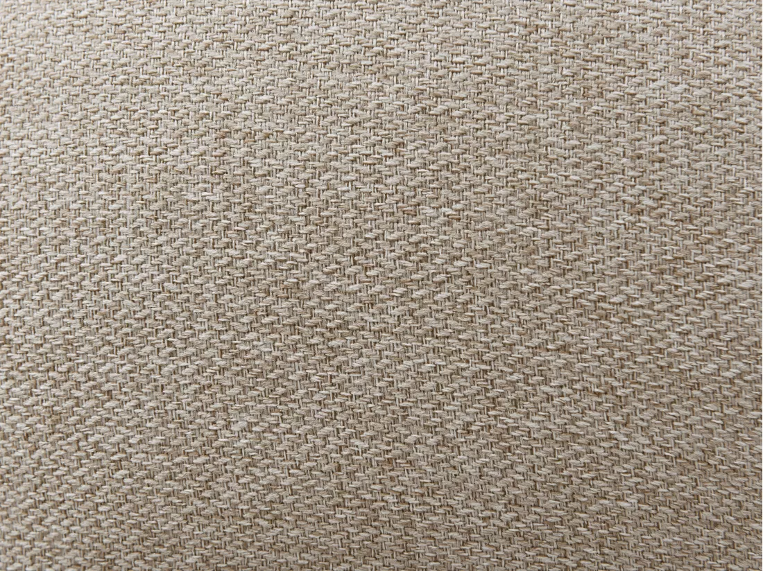 Canapé 3 places convertible clic-clac en tissu beige LOELINE