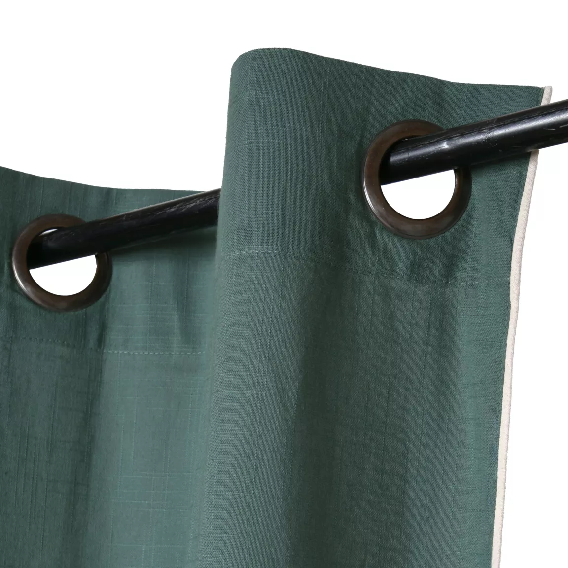 Rideau coton (140 x 260 cm) Helios Vert