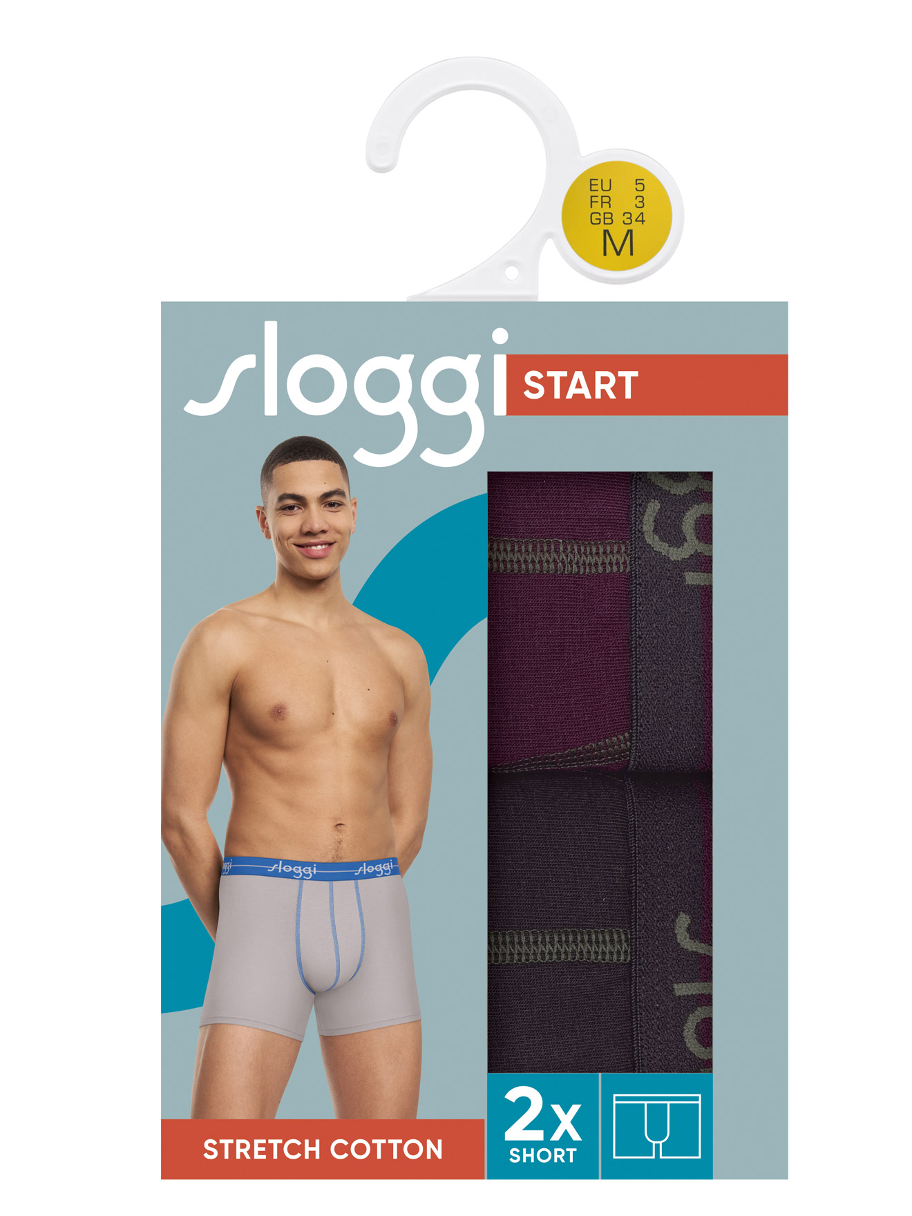 Lot de 2 boxers Start Short