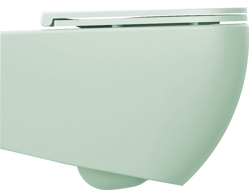 Isvea Infinity softclose toiletzitting mintgroen