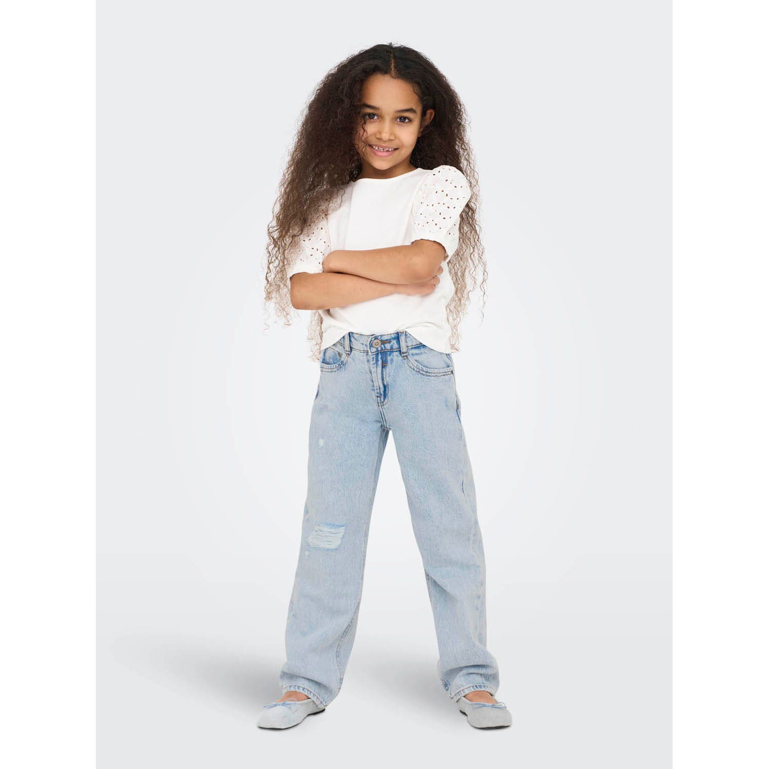ONLY Kids  Dad Straight Fit Jeans