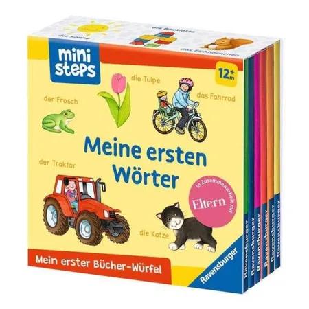 Ravensburger ministeps Meine ersten Wörter (Bücher-würfel)