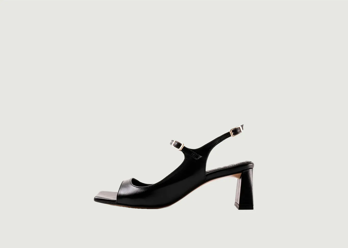 Sandales à talons en cuir Clavel Souliers Martinez
