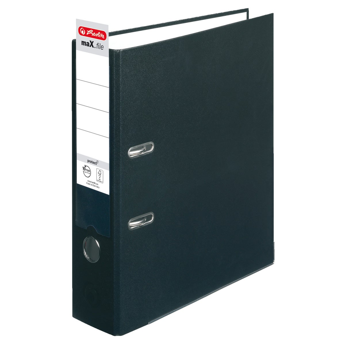 Herlitz map maX.file protect A4 8cm zwart
