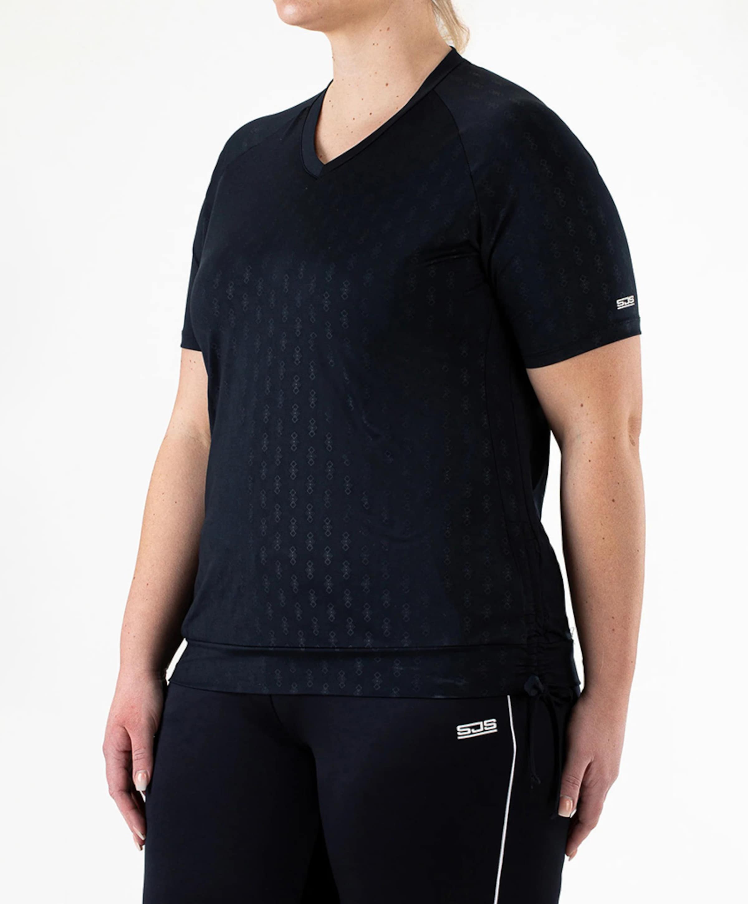 Sjeng Sports Dames plussize t-shirt blauw