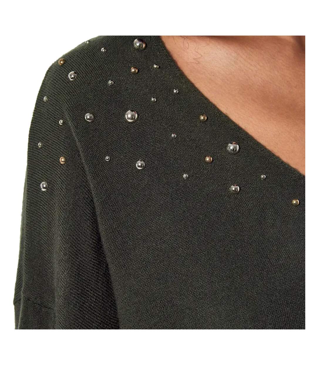 Pull Kaki Femme Kaporal Duck