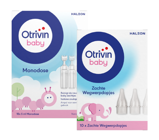 Otrivin Baby Monodose en Wegwerpdopjes Combi 2 stuks