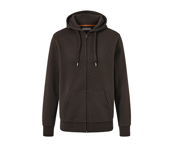 Kapuzenjacke, braun