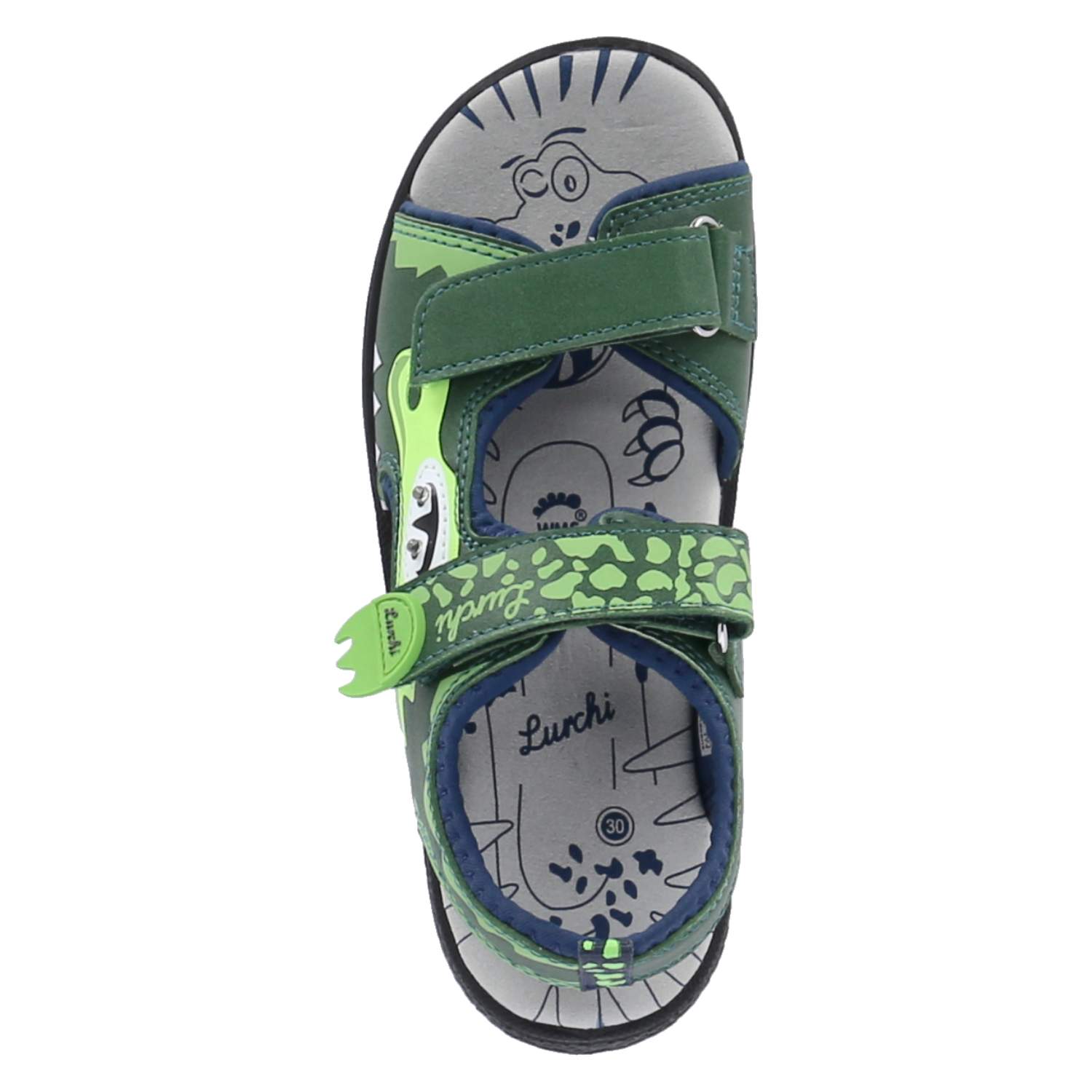 Lurchi Sandalen KROKI - dkgreen-navy