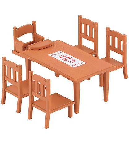 Sølvanian Families - Family TaBlå & Chairs - 4506