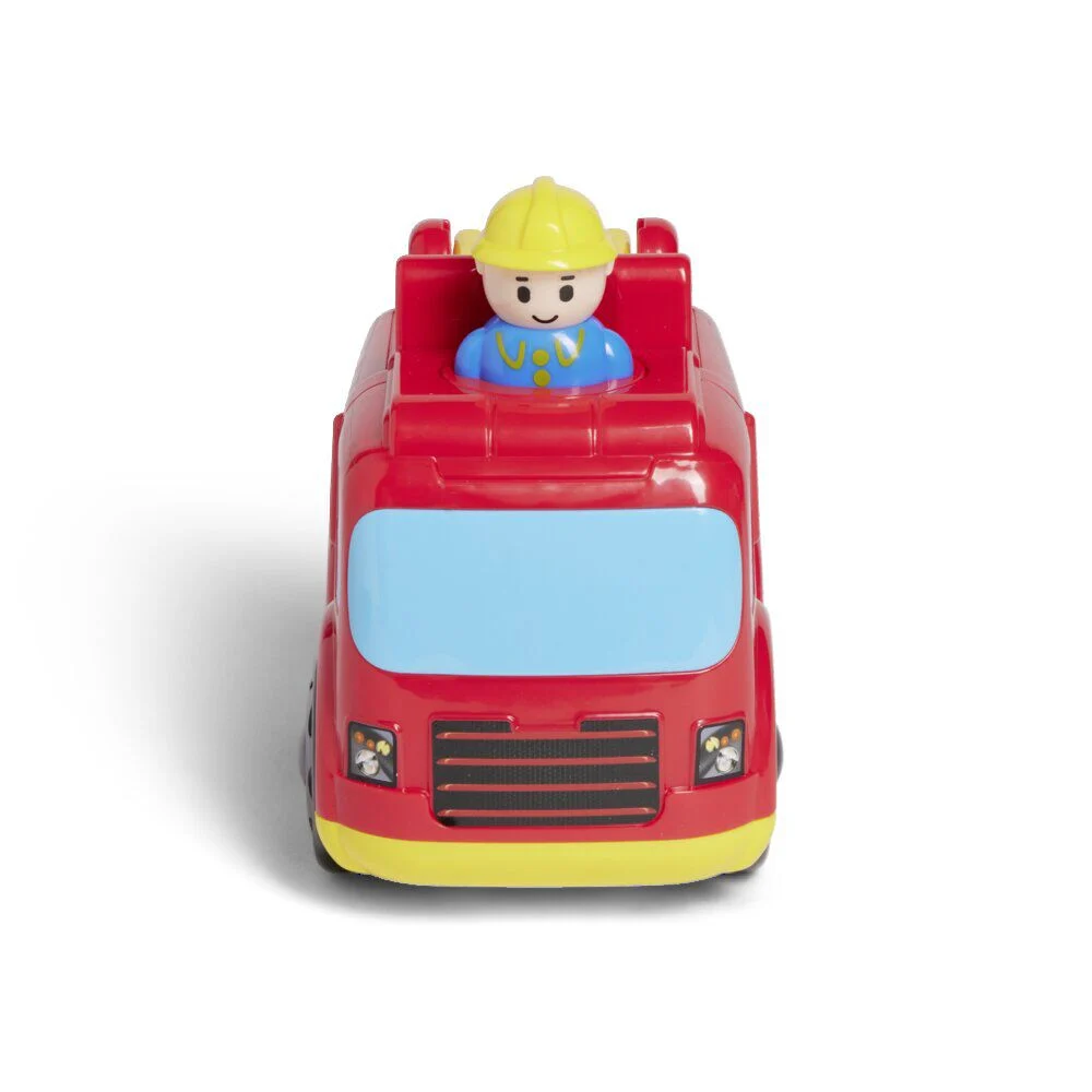 Camion friction police ou pompier 16,4x10,5xH15,4cm - 2 modèles