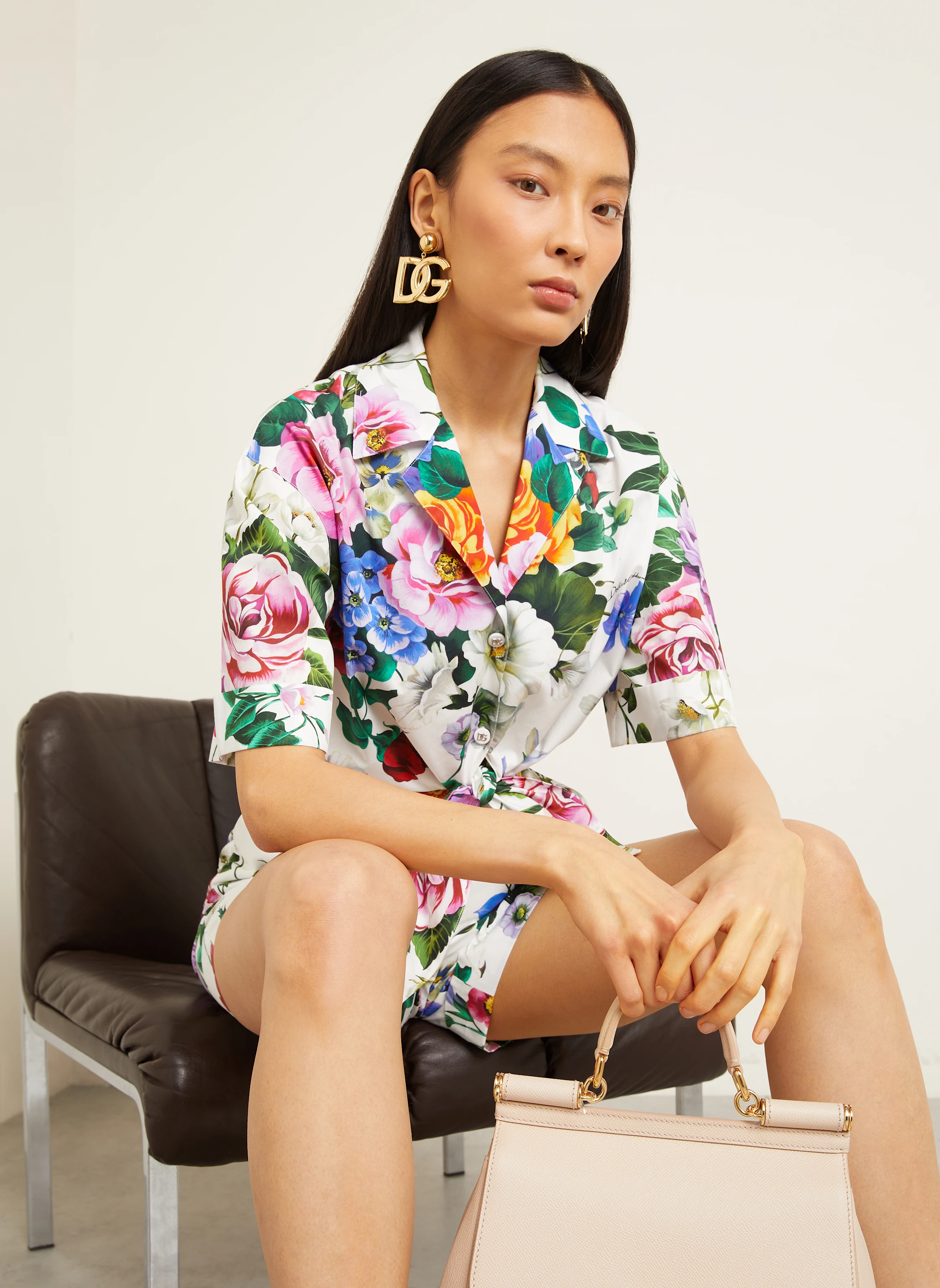 DOLCE & GABBANA Cropped-Bluse