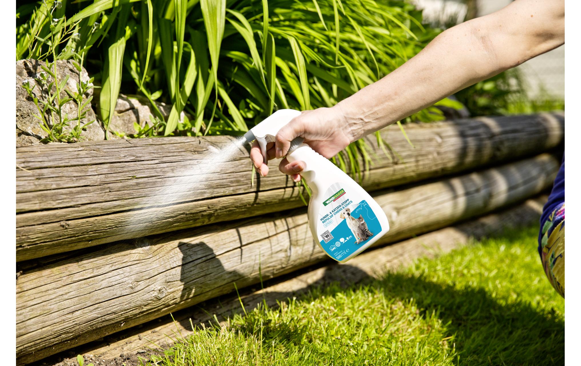 Hunde- & Katzenabwehr Spray 1 StückGebrauchsfertiges, natürliches Abwehrspray mit Geraniol