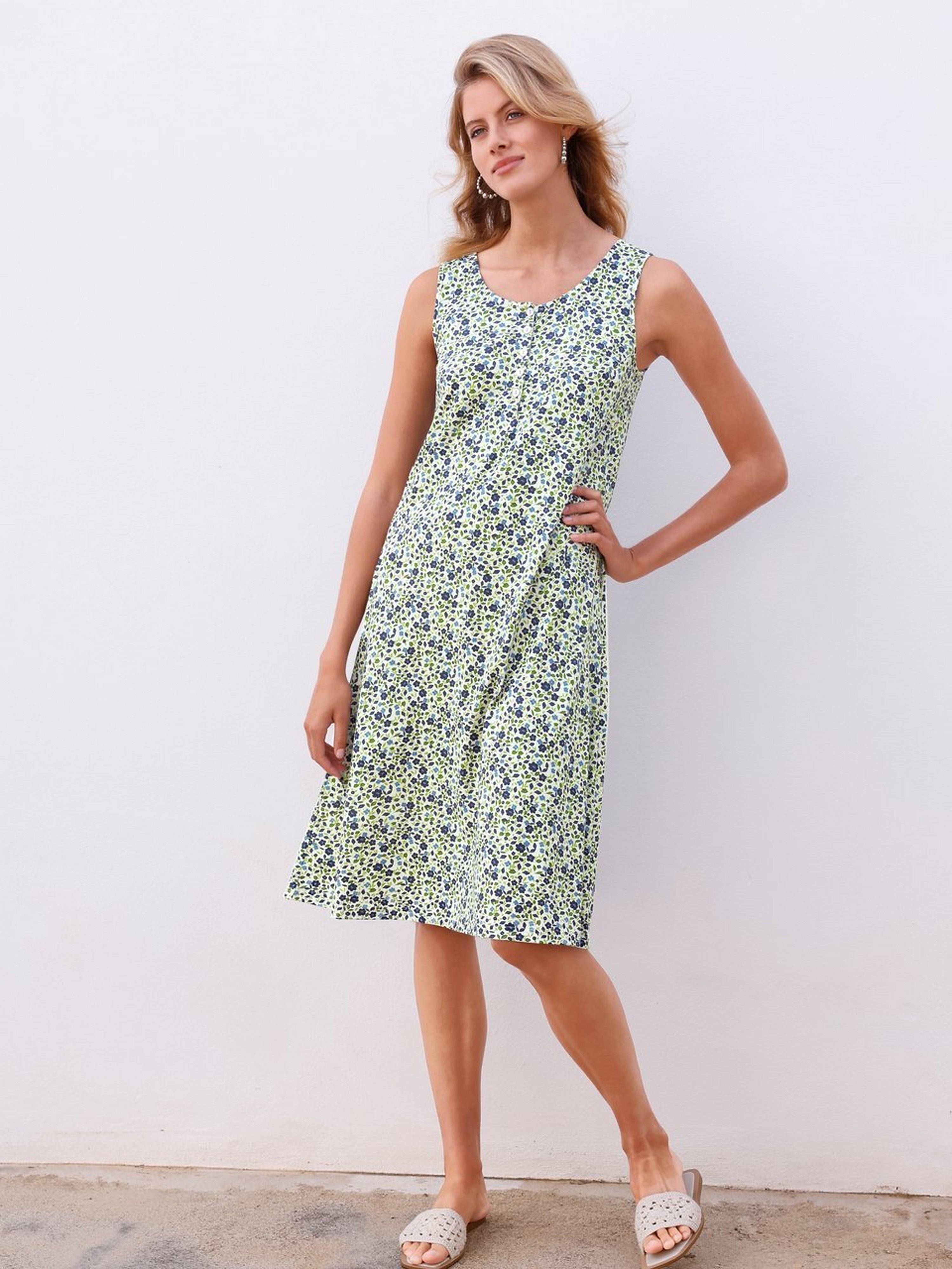Ärmelloses Jerseykleid Julia