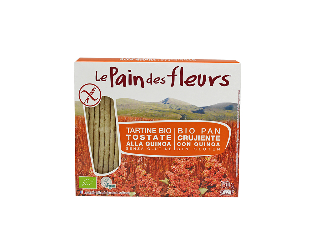SNACKS LE PAIN DES FLEURS QUINOA BIO 150G