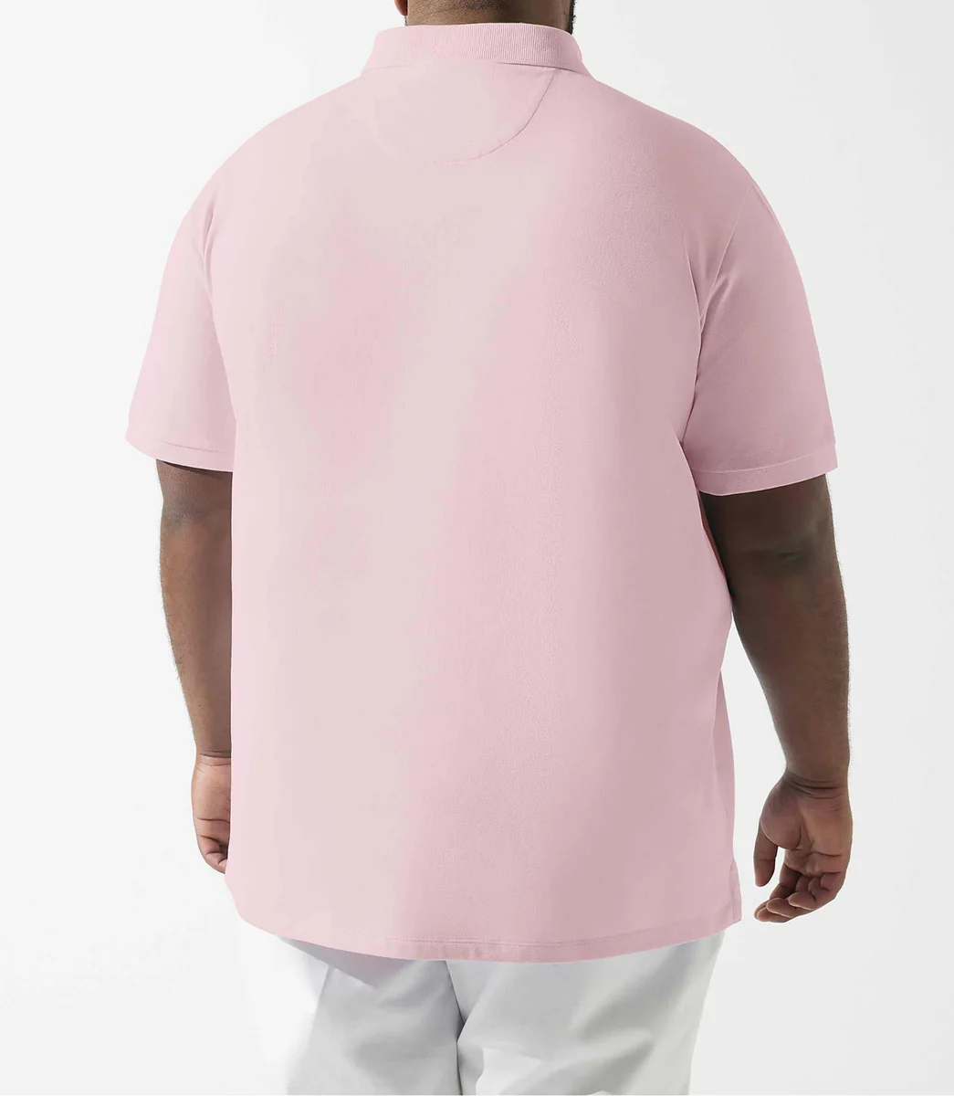 Polo uni rose GREGORBT