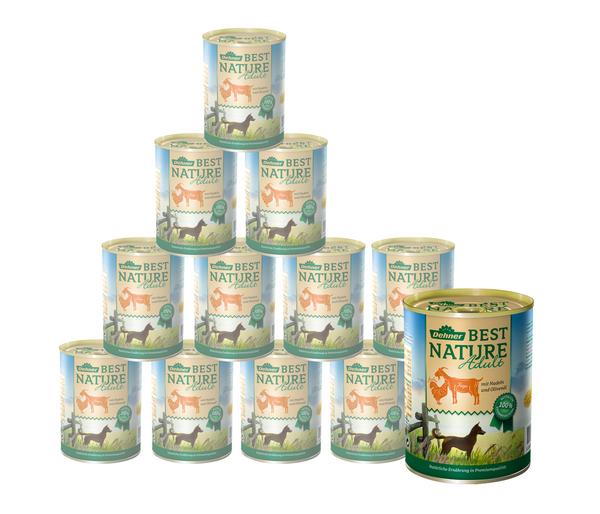 Dehner Best Nature Nassfutter für Hunde Adult