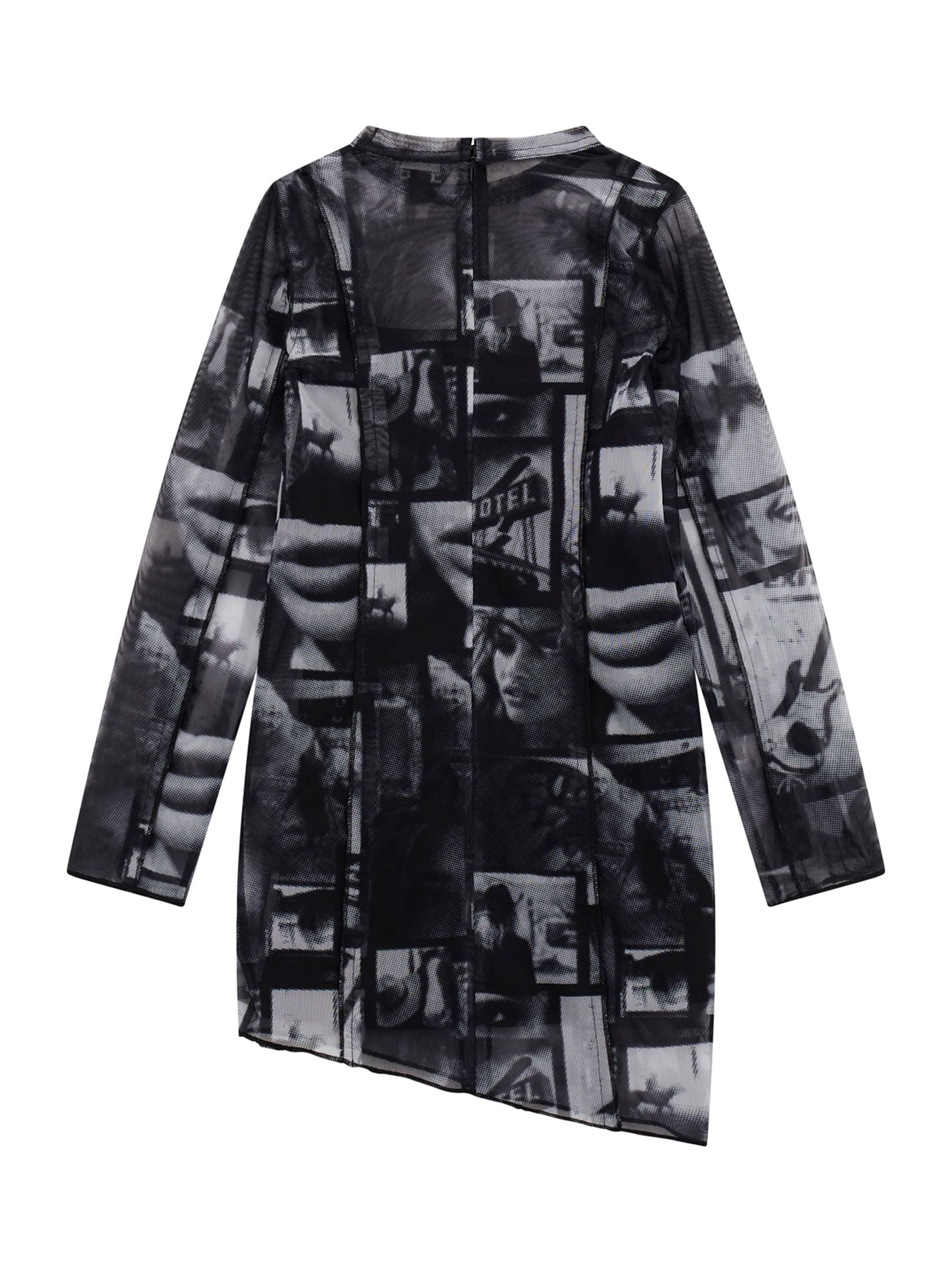 Vestido de malha estampada (7-16)
