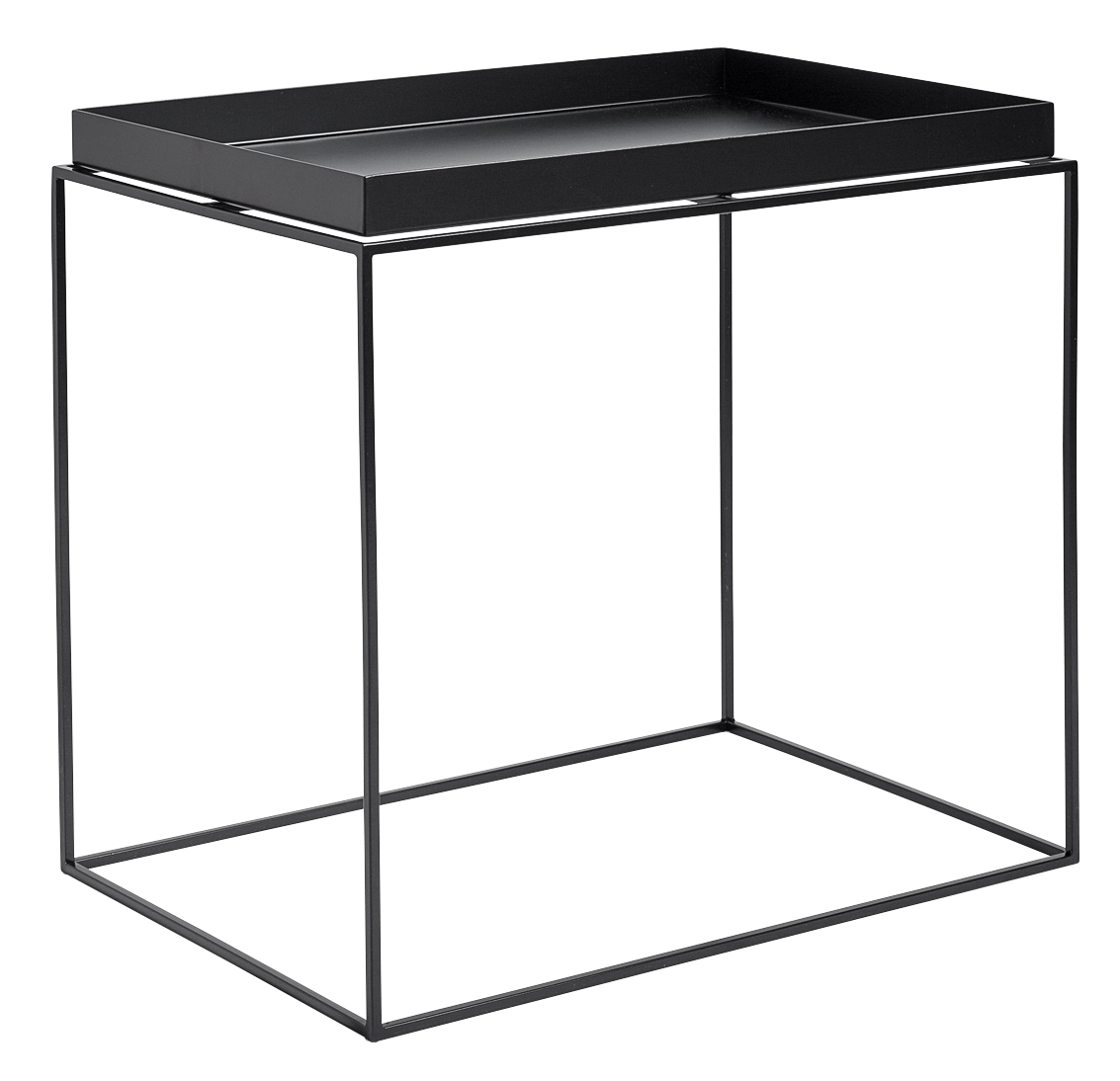 Salontafel Tray 40x60 zwart