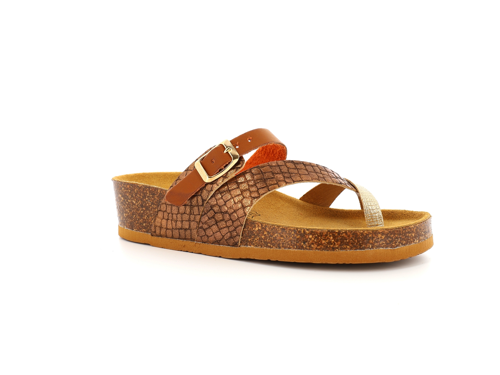 K. daques-GAUDI Matières combinées Multi-Marron