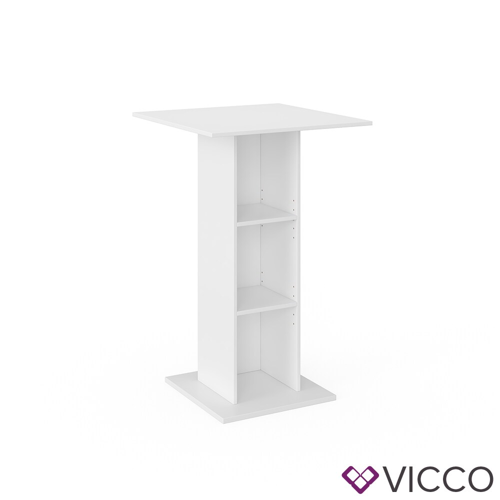 Vicco Bartisch Rodeo Bartresen Stehtisch Tisch Tresentisch Loungetisch Weiß
