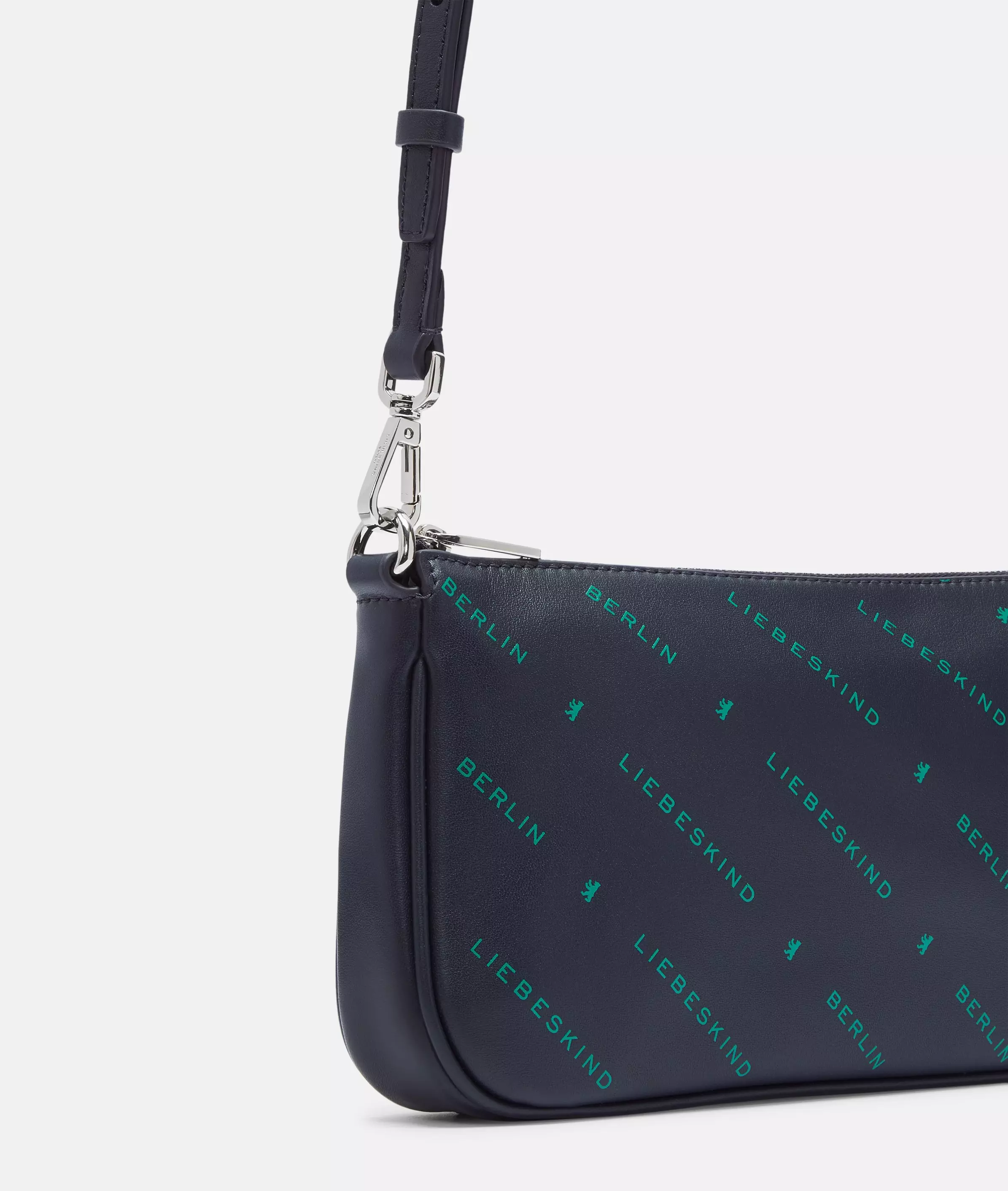 Monogram Crossbody S Nappa leather shoulder bag with Liebeskind Berlin lettering