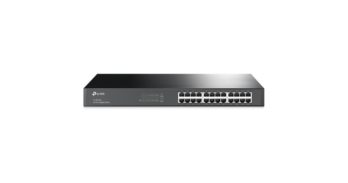 TP-LinkTL-SG1024 switch  (Zwart, Retail)