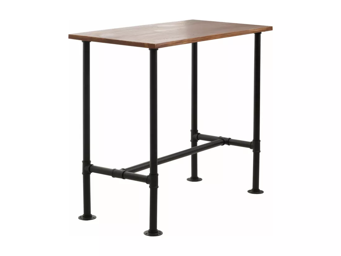 Table de bar MCW-N21, brun