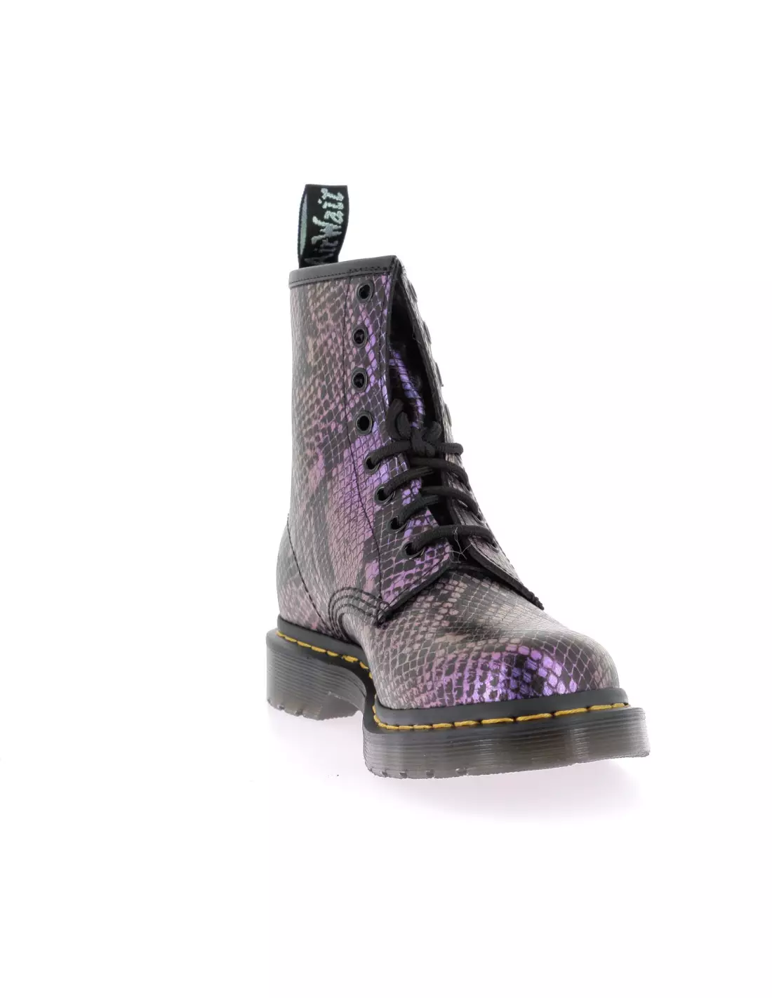 1460 PASCAL IRIDESCENT VIPER - Boots & bottines BLACKBLUEVIPERCROCEMBOSS