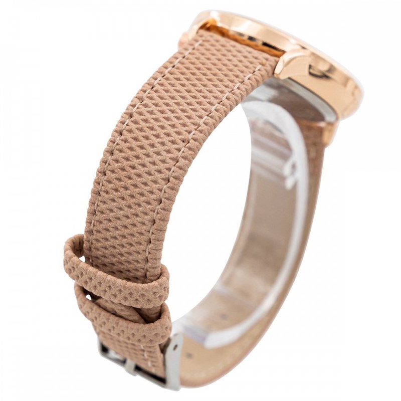 Montre Femme CHTIME bracelet Cuir Rose