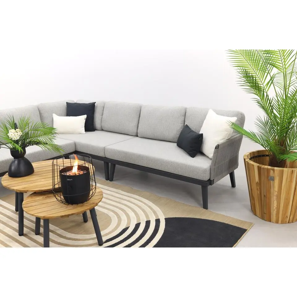 Durban/mindo loungeset - hoekbank - 3-delig