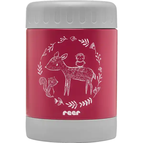 ColourDesign Edelstahl-Warmhaltebox, 300 ml Beerenrot