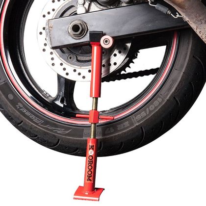 Béquille KOOROOM Voyager (pocket lifstick) Universel - Rouge