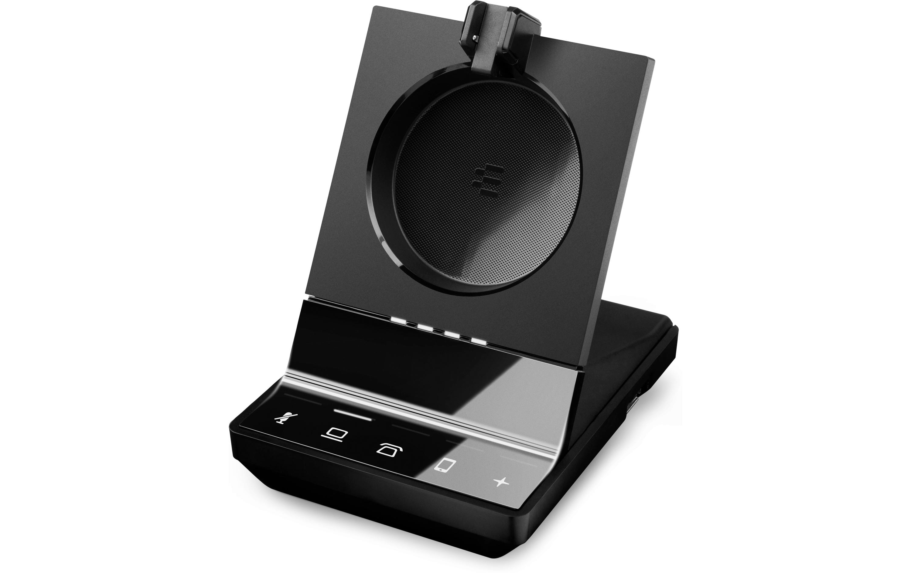 Headset IMPACT SDW 5066 Stereo, Basisstation, UC<br>Kabelloses DECT-Headset mit Basisstation für die Triple-Konnektivität