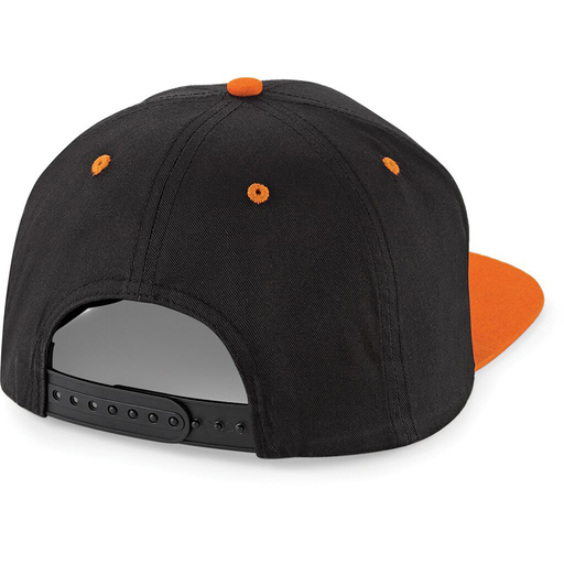 Boné/Viseira Beechfield Snapback, 2 cores, 5 painéis