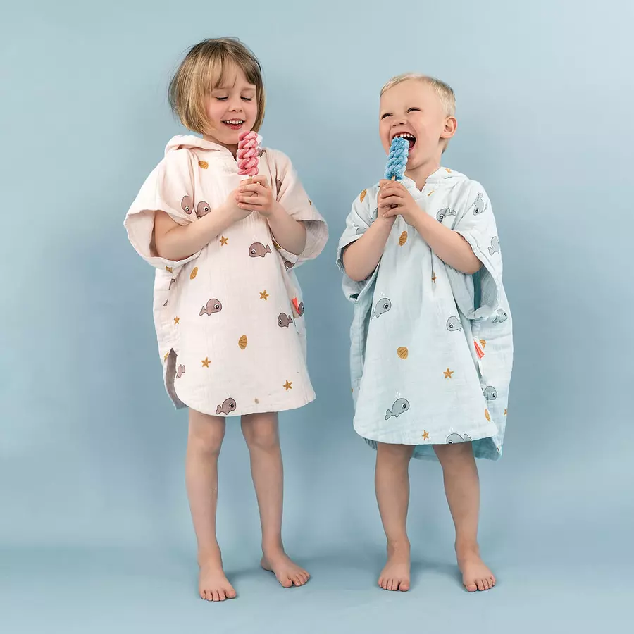 Done by Deer™ Strandponcho Wally Rosa