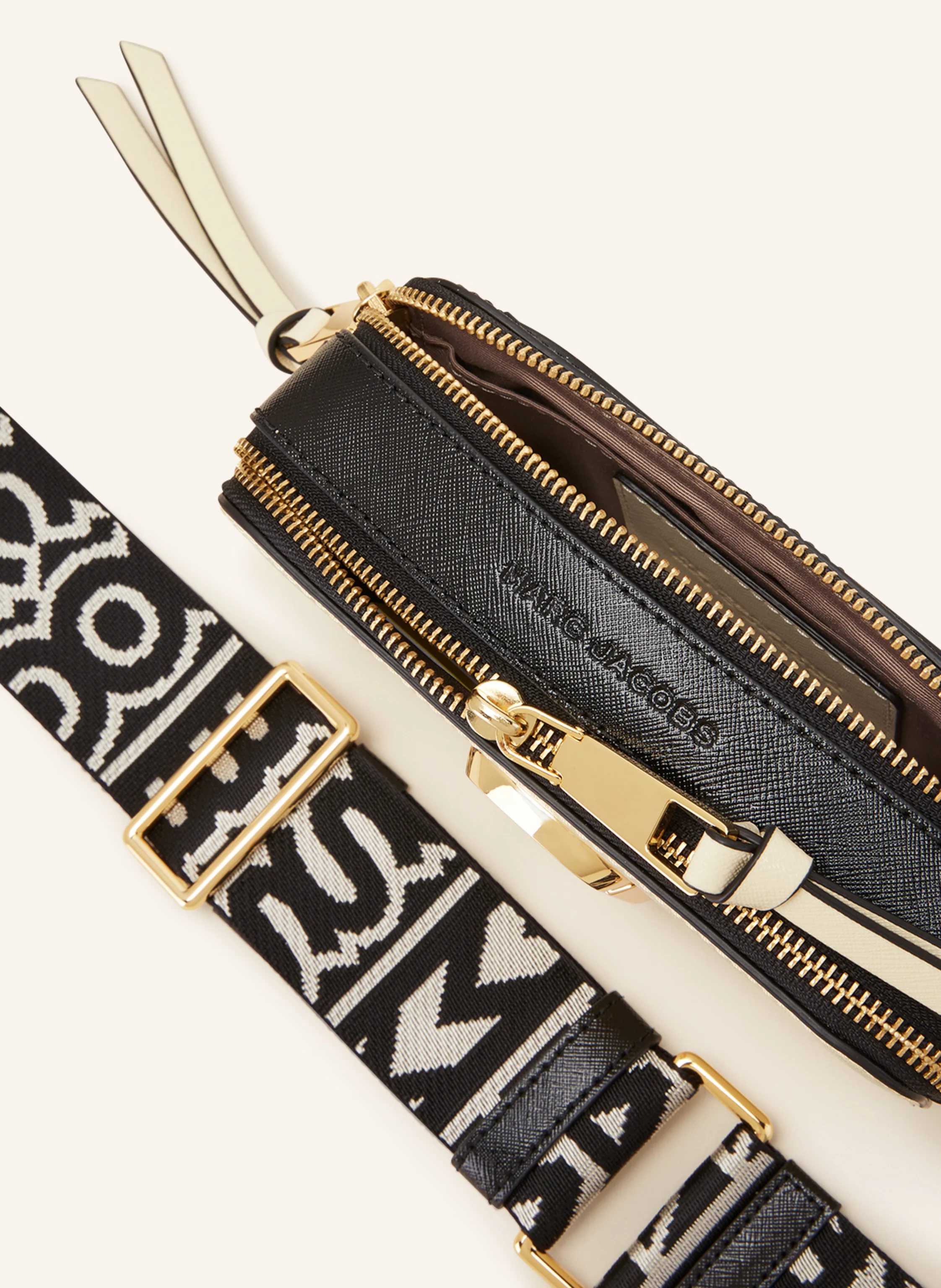 MARC JACOBS Saffiano-Umhängetasche SNAPSHOT