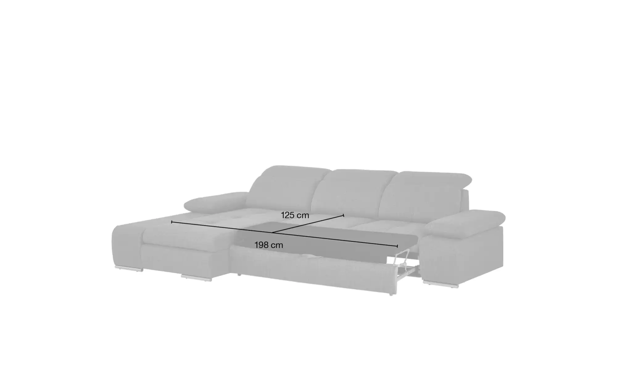 switch Ecksofa Webstoff Avilla