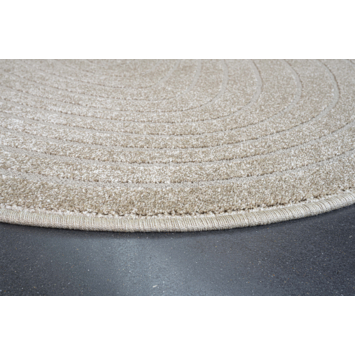 Vloerkleed Trento Organic licht beige 160x230 cm