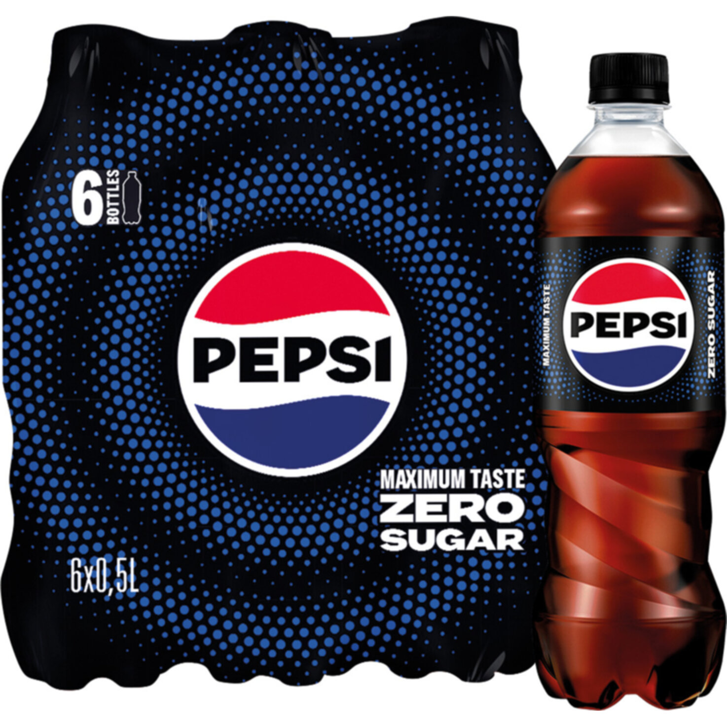 Pepsi Zero Sugar 6x50cl -300cl