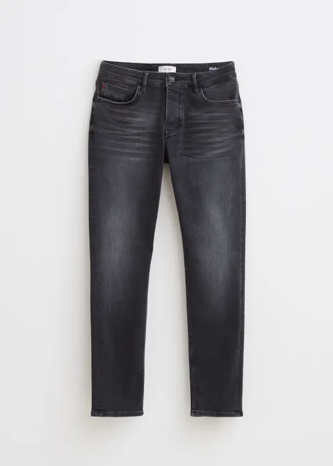 Blake slim sweat jeans zwart (ZW.USED)