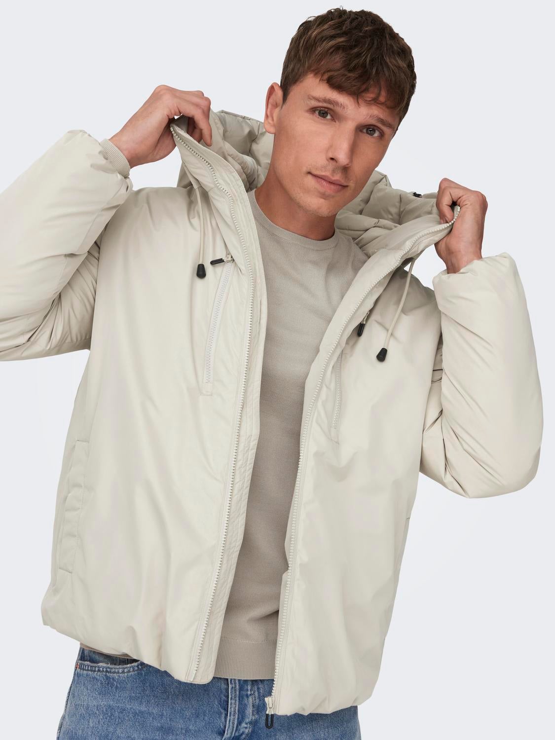 ONSZANE Daunenjacke Silver Lining