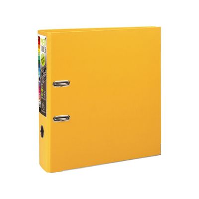 Exacompta Prem'Touch - Classeur à levier - Dos 80 mm - A4 Maxi - pour 715 feuilles - jaune