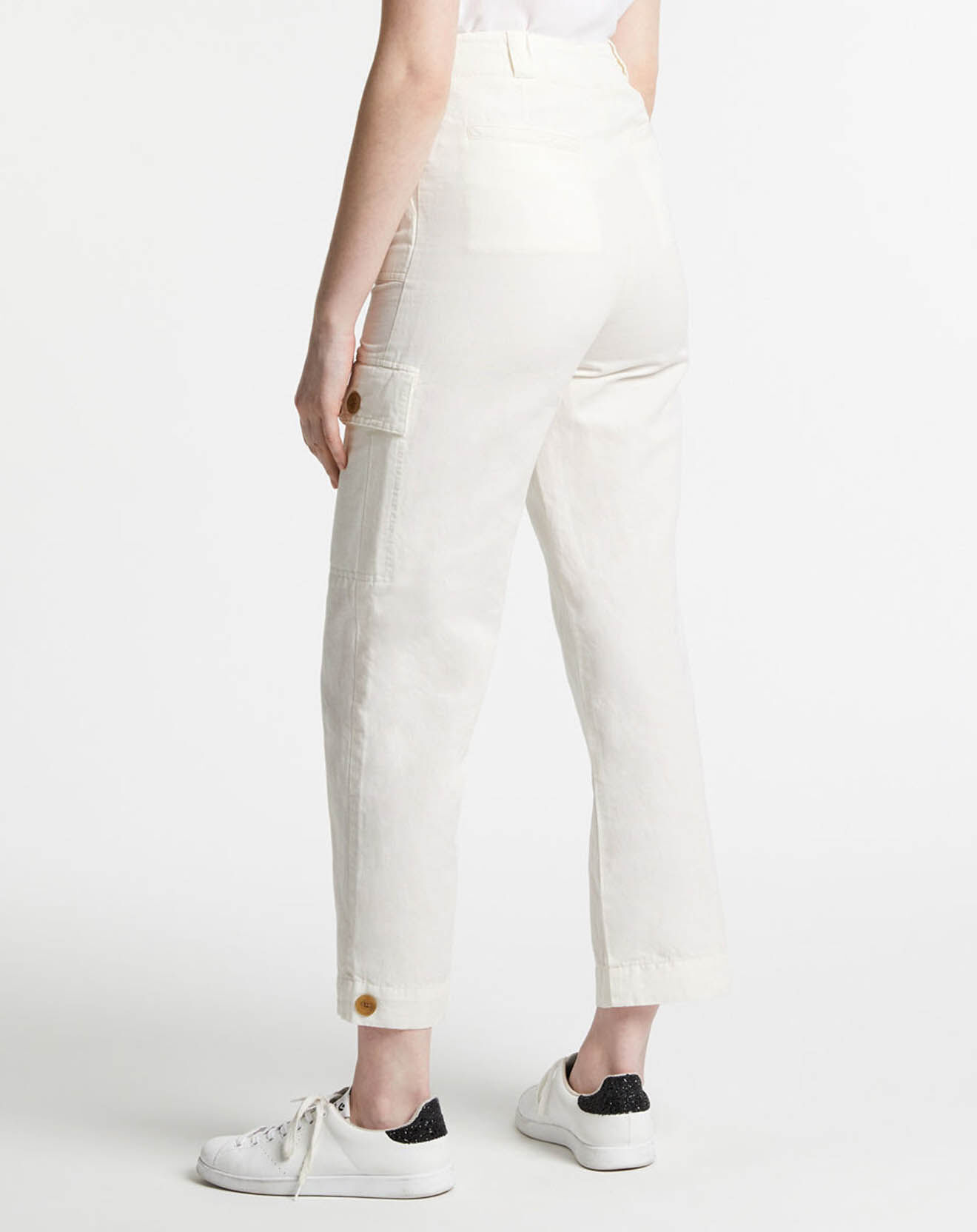 Galeries Lafayette Pantalon Eprise blanc