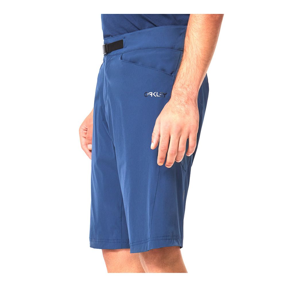 Oakley DROP IN - Short 2 en 1 Homme poseidon