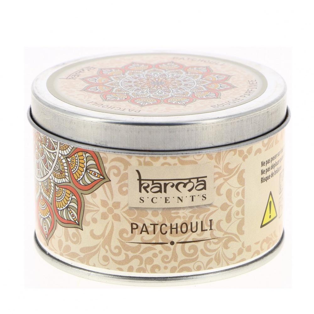 BOUGIE PARFUMEE KARMA POT METAL COUVERCLE 100G